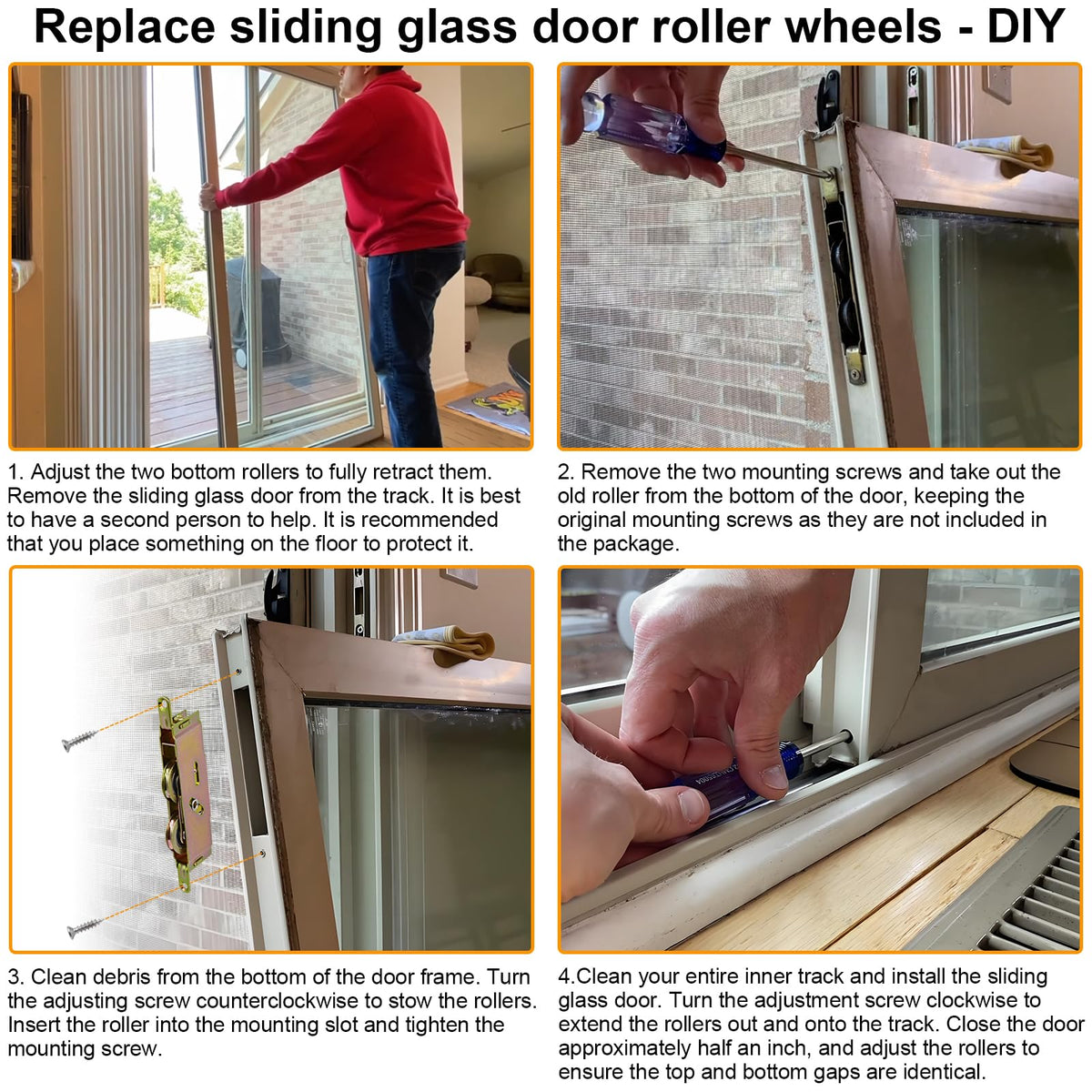 Two rollers support balanced wear for smoother daily use