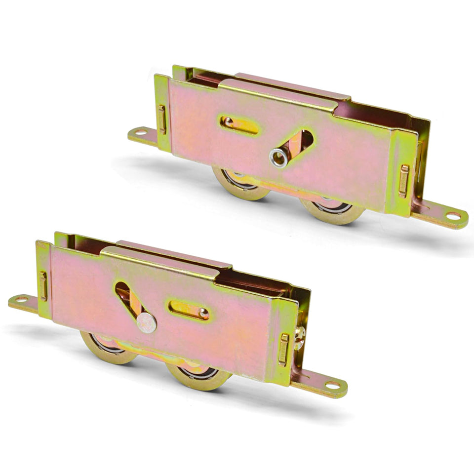 TPard sliding door tandem rollers two-pack for smooth vinyl glass door operation