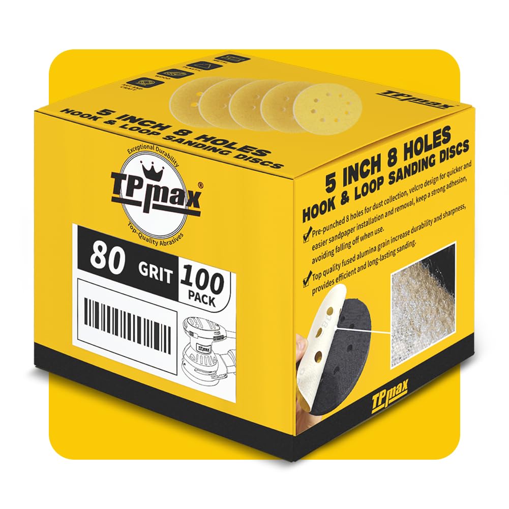 TPmax 100-piece box offers great value for ongoing sanding