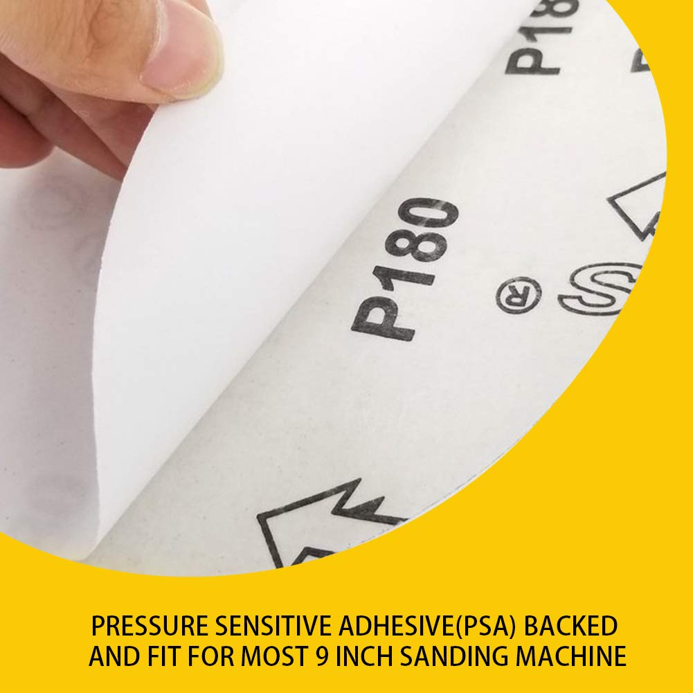 TPmax 100-grit PSA disc provides smooth finishing on wooden surfaces and automotive trim