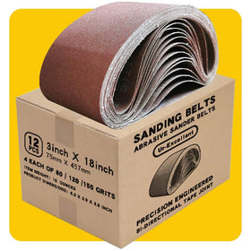 Metal sanding demonstration with TPmax belt