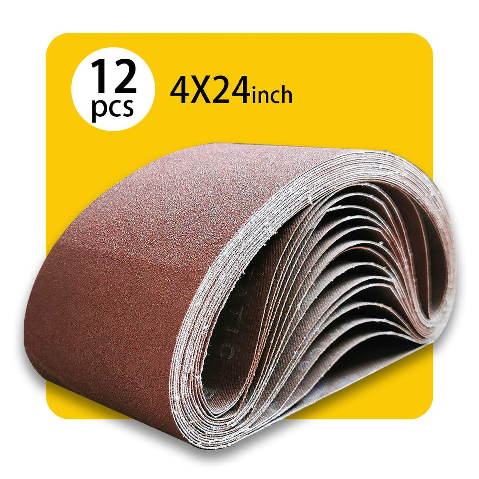 TPmax 4x24 sanding belt pack front view versatile DIY sanding