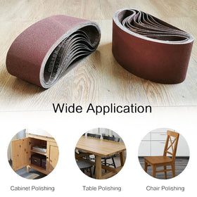 TPmax 150-grit belt closeup for fine sanding and polishing