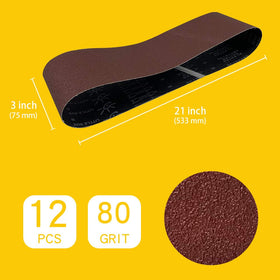 TPmax aluminum oxide belt for aggressive cutting and durability