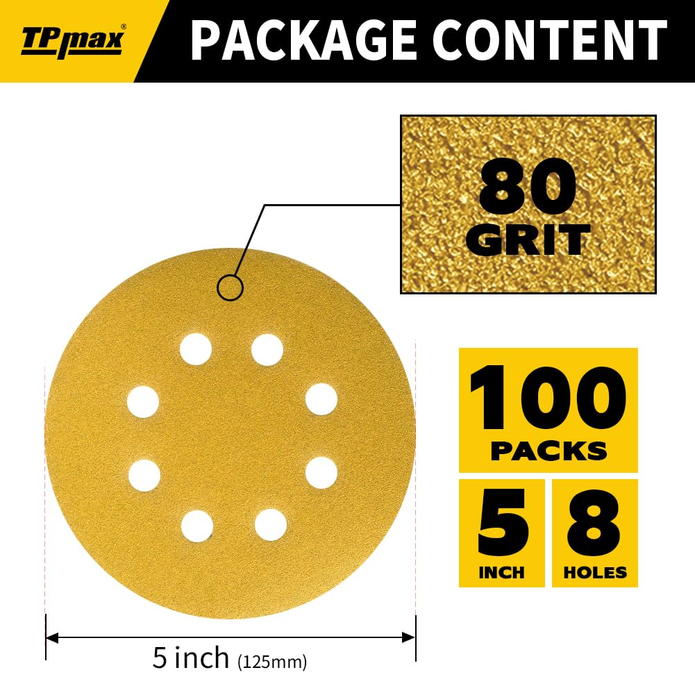 TPmax hook-and-loop backing shows quick disc changes