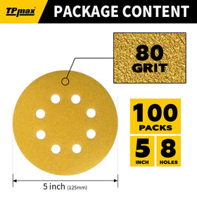 TPmax hook-and-loop backing shows quick disc changes