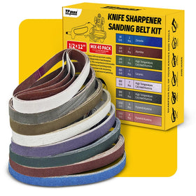 TPmax 80 grit belt for derusting and deburring metal