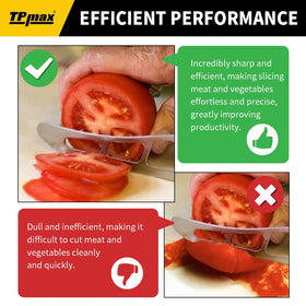 TPmax 800 grit belt for a high-quality blade finish