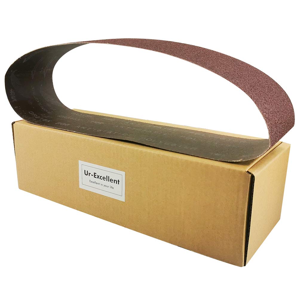 TPmax assorted belt pack suits wood, metal, plastic projects with varied grit needs.