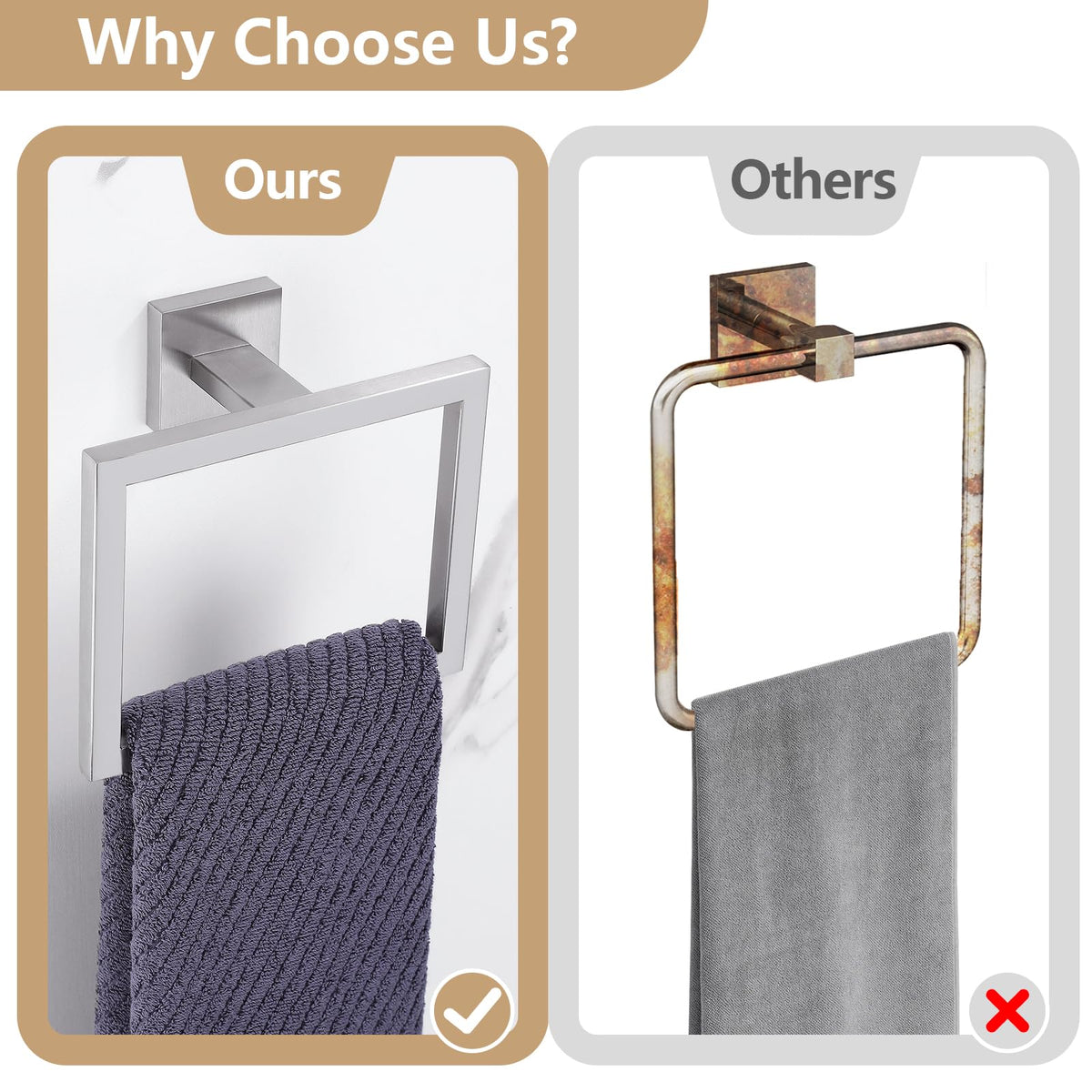 TQKAG second coat hook provides extra storage in bathrooms or entryways