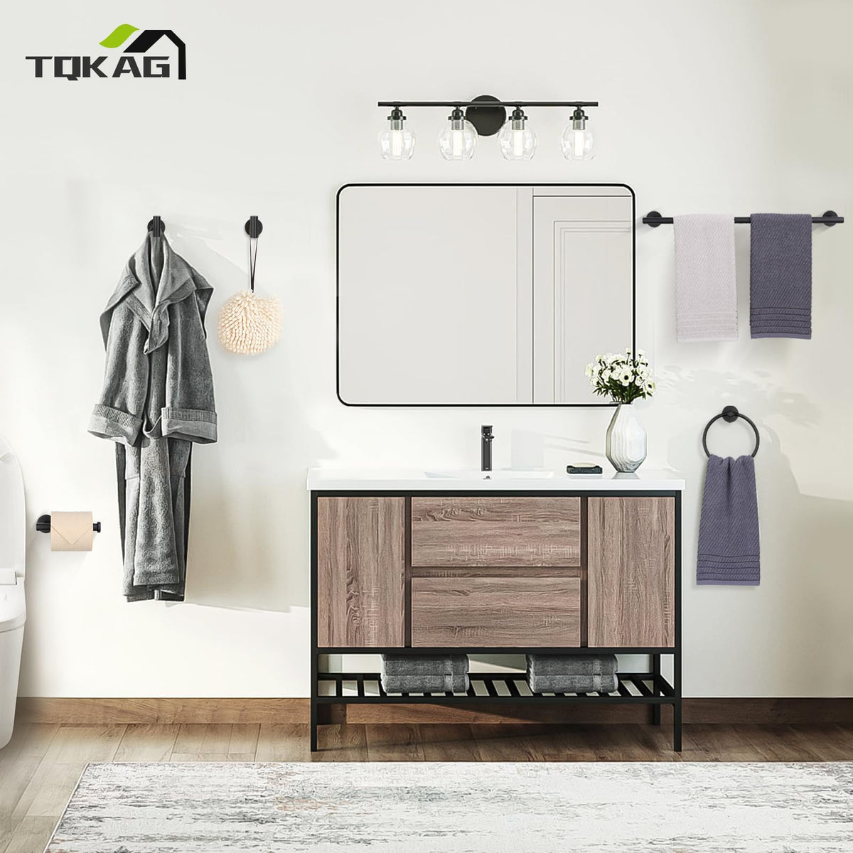 TQKAG SUS304 stainless steel construction resists corrosion