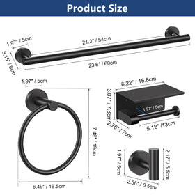 TQKAG screw-mount hardware pack included for quick, secure installation
