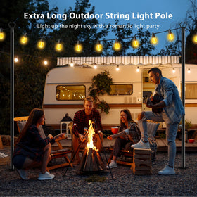 TQQVXX heavy-duty design withstands wind for outdoor parties.