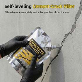 TQRR self-leveling concrete sealant penetrates deep for smooth, even finish.