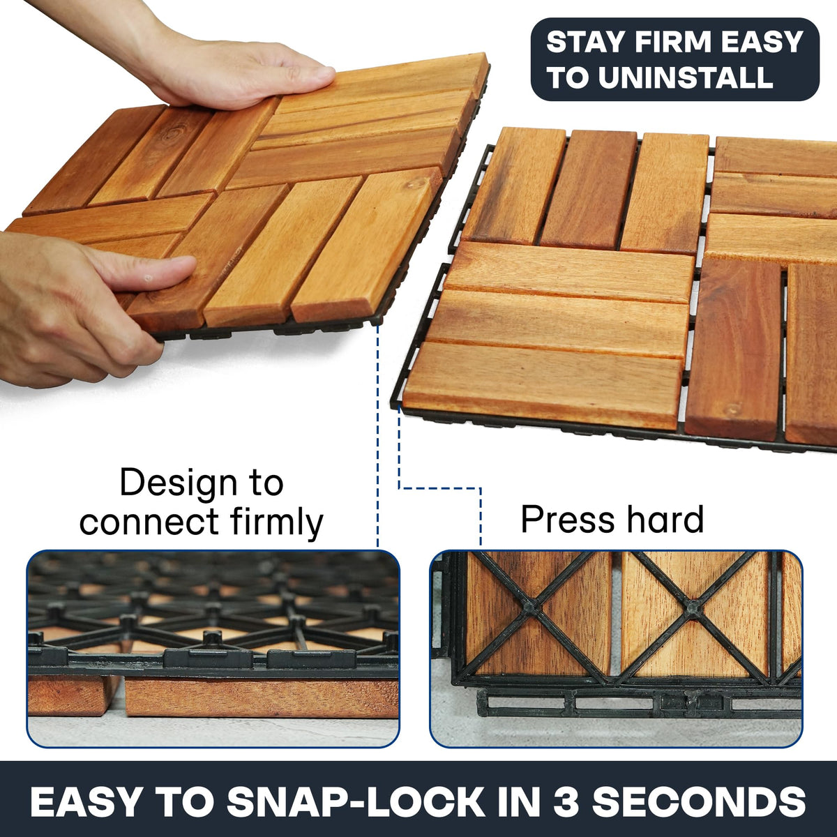 Tranquillo tiles support indoor-outdoor use on multiple surfaces.