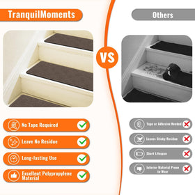 TranquilMoments close-up of TPE backing showing grip texture.