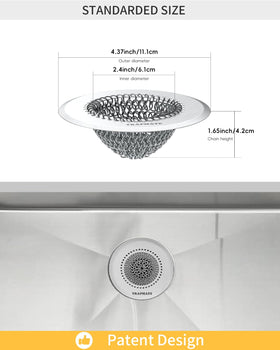 TRAPMATE dishwasher-safe sink strainer for quick maintenance