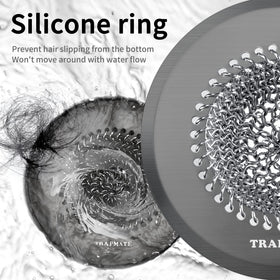TRAPMATE easy-clean flip-to-empty design simplifies hair removal