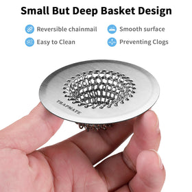 TRAPMATE hair-catcher for bathroom captures strands before reaching pipes
