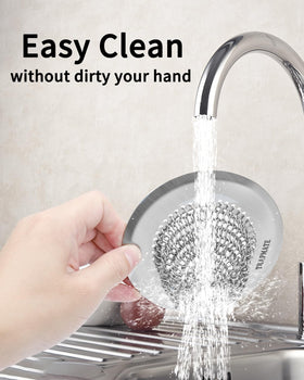 TRAPMATE 4.4-inch drain strainer fits most drains for easy, long-lasting use.