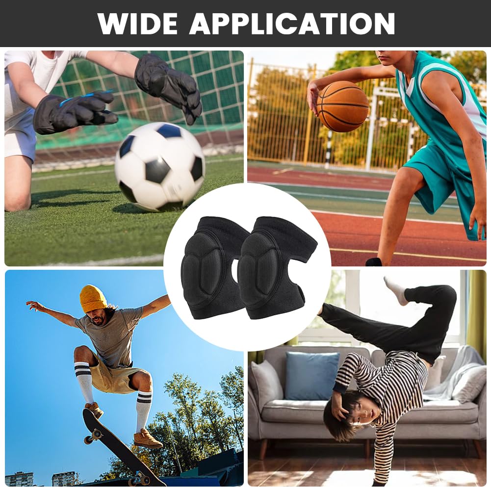 Trasylph Knee Pads in black color for versatile use