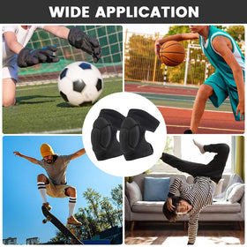 Trasylph Knee Pads in black color for versatile use
