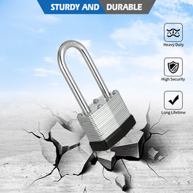 Travate padlocks with 24 keys close-up, convenient spare key system