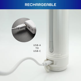 Travel Butty lightweight portable bidet fits in purse or diaper bag.