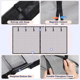 TravLand fiberglass mesh provides durable insect protection and airflow
