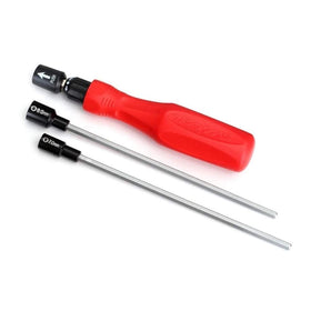 Traxxas Tool Kit telescoping bits reach hard-to-access screws during repairs.
