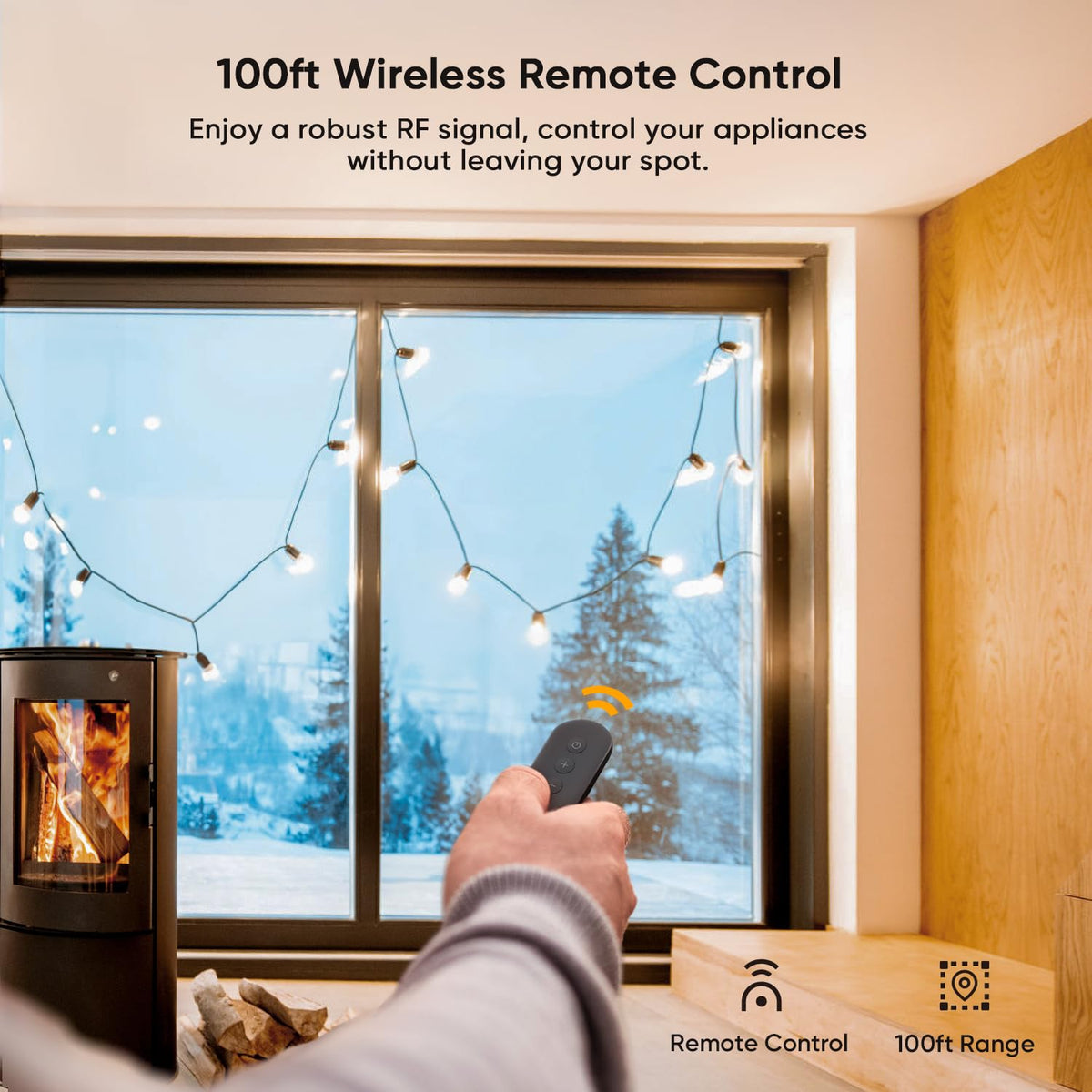 TreatLife dimmer plug supports dimmable LEDs, incandescents, and halogen bulbs.