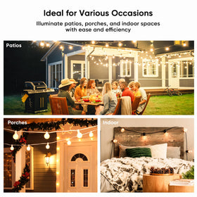 TreatLife dimmer plug ideal for outdoor lights and decorative setups.