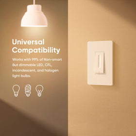 TREATLIFE app control on smartphone for remote lighting management
