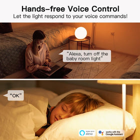 TREATLIFE app control lets you manage lights from anywhere.