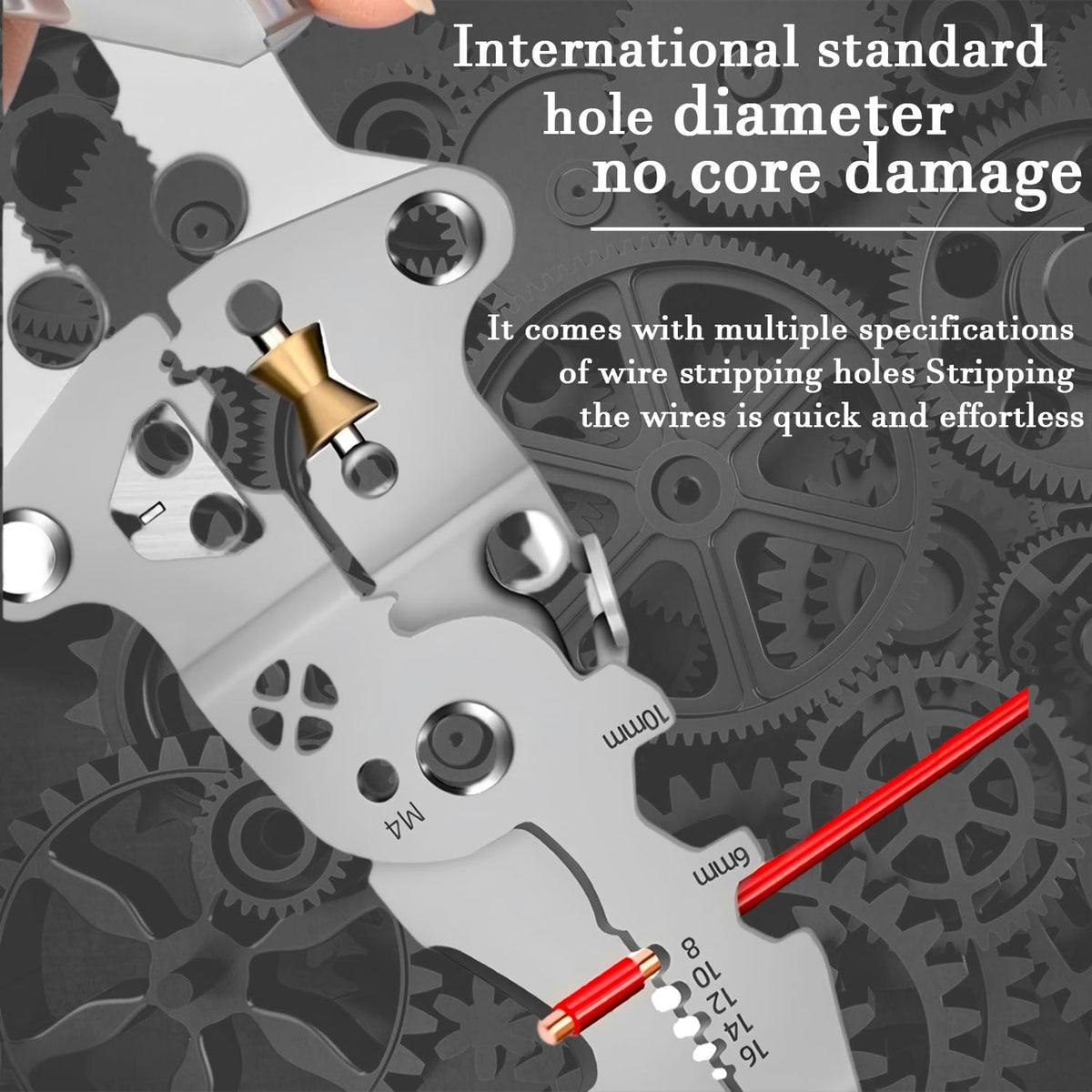 Treayes spring-assisted handle reduces fatigue during use.
