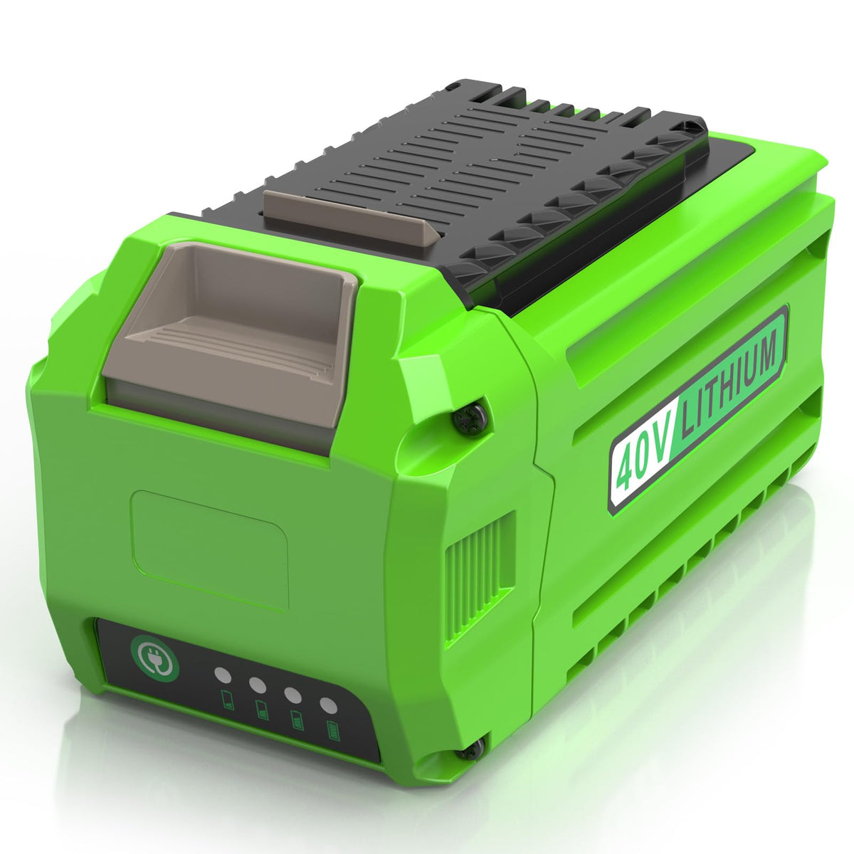 TREE.NB 29472 battery front view with power indicators for quick status checks