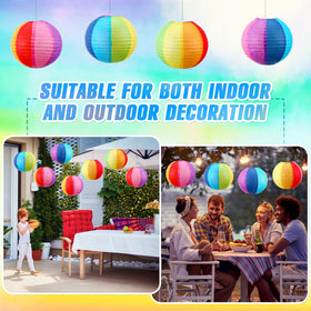 Treela pride party lanterns for vibrant event decor.