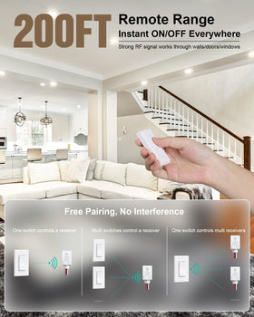 Treewell detachable magnetic switch sticks to metal surfaces for flexible placement.