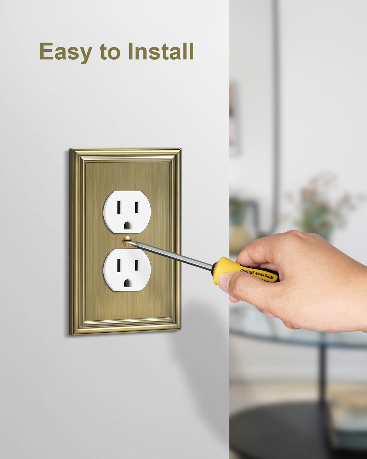 TREEWELL easy-install screws included for quick, seamless upgrades.