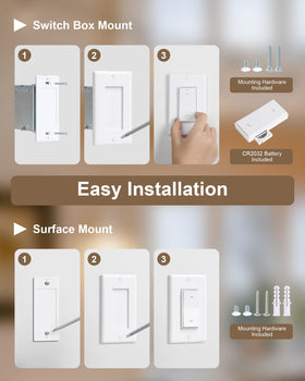 TREEWELL Expandable system supports adding more switches for multi-device control.