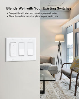 Treewell remote with 200ft range works through walls for flexible placement.