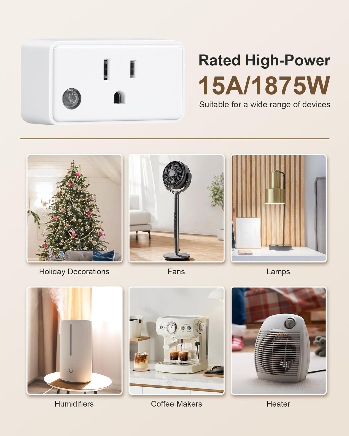 TREEWELL remote control outlet pairs easily with additional kits