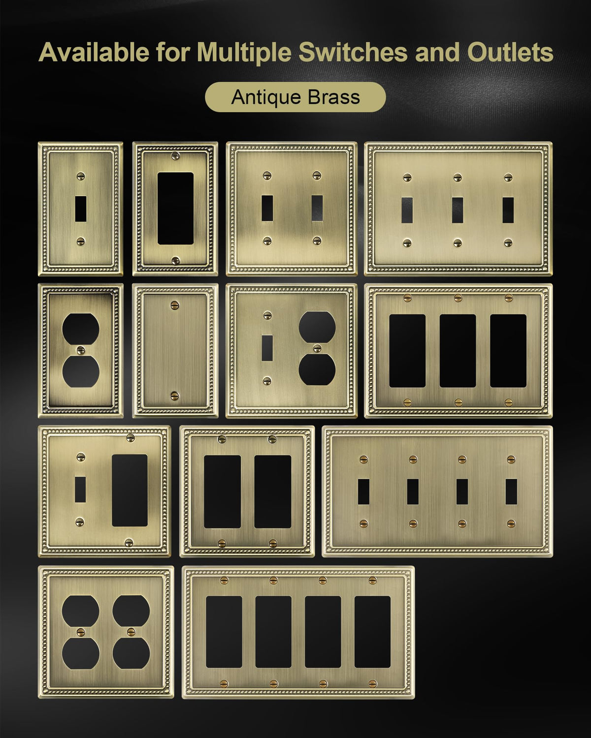 Treewell wall plate size 4.82W x 4.92H fits common openings.