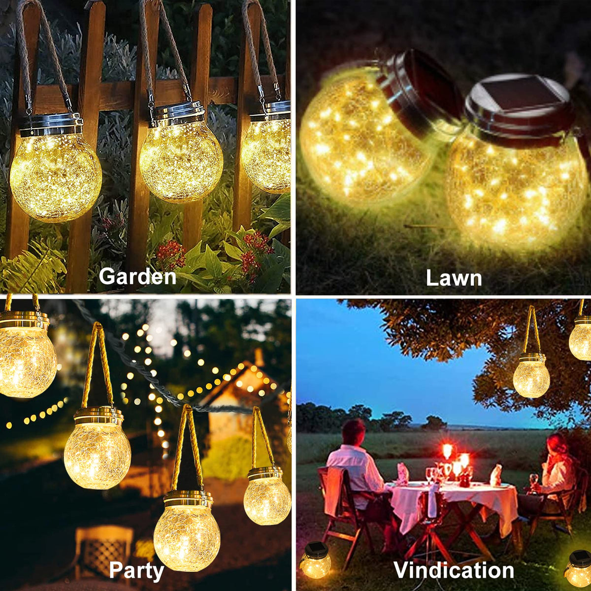 Tremdwoto warm-white LED globe provides inviting glow for patios and paths.