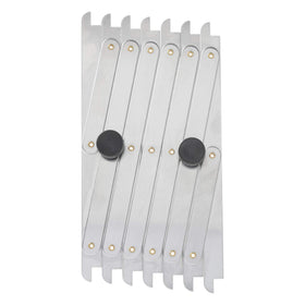 Trend brass pinch bolt locks positions securely during setup
