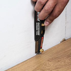 Trend EasyScribe adjustable offset supports versatile scribing from doors to tiling