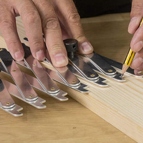 Trend quick locate feature streamlines drilling, screws, and biscuits placement