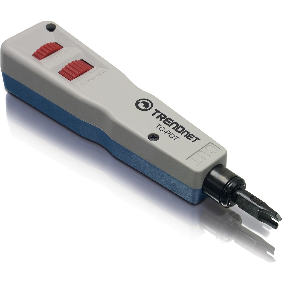 TRENDnet TC-PDT with 110 Krone blades for fast terminations.