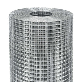 Trenk galvanized hardware cloth on a roll for garden fencing