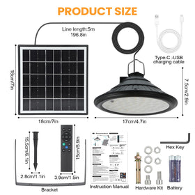 TREVIONE easy-hang design with hooks for quick outdoor setup